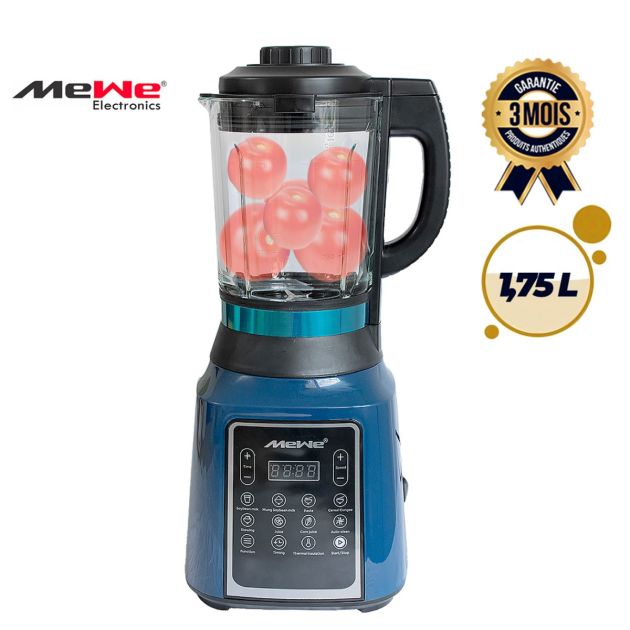 Mixeur Blender Professionnel 2.5L, 6000W Mixeur Smoothie, 9 Vitesses, éLectrique Presse-Agrumes Avec 4 Lames En Acier Inoxydable - Electroménager Mixeur Blender Professionnel 2.5L, 6000W Mixeur Smoothie, 9 Vitesses, éLectrique Presse-Agrumes Avec 4 Lames En Acier Inoxydable - Electroménager