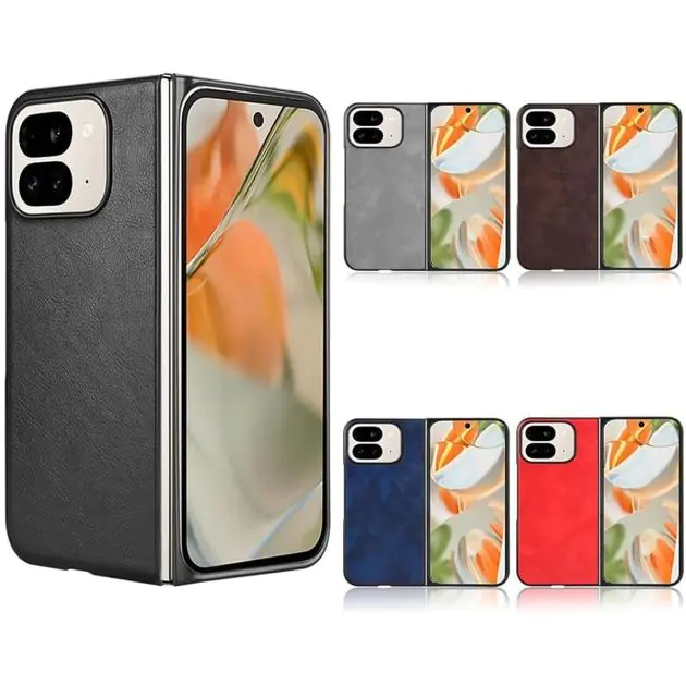 Coque Google Pixel Fold Avec Protecteur D'écran Intégré - Marque FiiMoo, Dos Transparent - Neuf