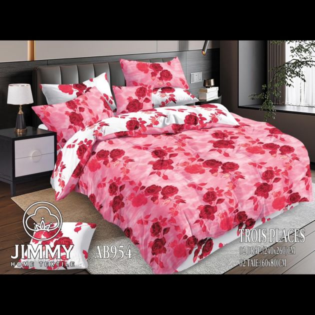 drap et taies d'oreiller - 300 x 245 cm (3) - Coton, Lin - - Catawiki