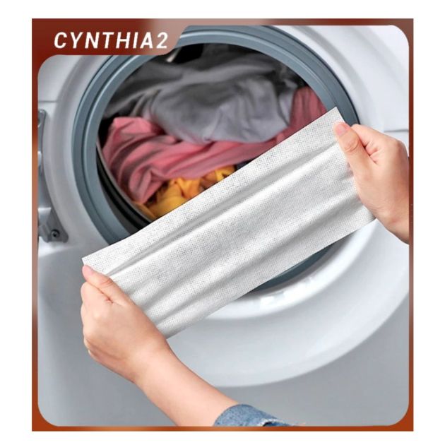 Feuilles Capteur De Couleur Pour Lave-linge - 50 Feuilles Anti-déteinte - Protègent Les Vêtements Et Préservent Les Couleurs - Pour Lessive Mélangée