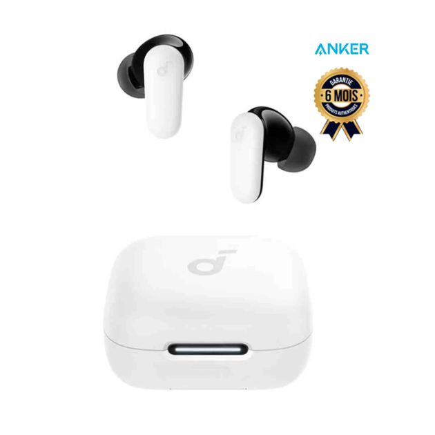 Ecouteur sans fil - Anker Soundcore R50i NC - 04 Micros AI - Reduction active du bruit 42dB - 45 heures d'autonomie - IP54 - Bluetooth 5.4 - Garantie 6 mois