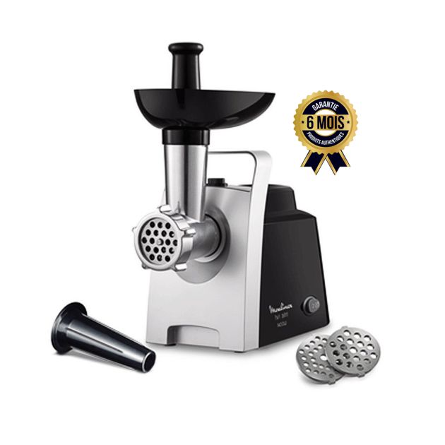 Hachoir Électrique Mixeur 2L Bol en Acier Inox avec 4 Lames, un hachoir et mixeu Hachoir Électrique Mixeur 2L Bol en Acier Inox avec 4 Lames, un hachoir et mixeu