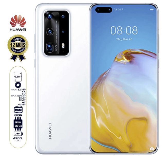 P40 Pro+ Huawei P40 Pro Ram Huawei P40 Pro Plus 512 Go 8Go RAM Sim