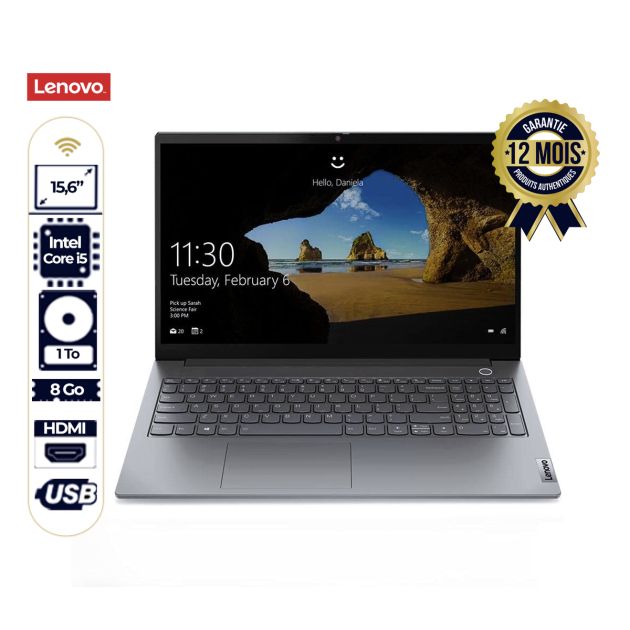 Laptop Lenovo Thinkbook 15 G2 Intel - 15,6” - 1To / 8 Go RAM