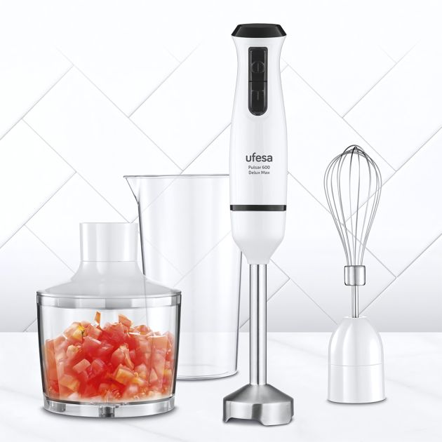 Ufesa BP3442 Mixeur Plongeant Multifonction, 600W, Verre Gradué Inclus