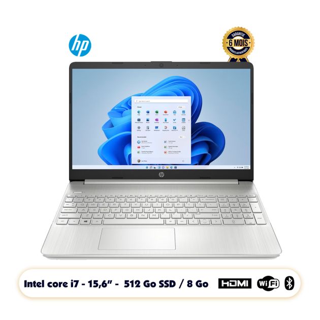PC Portable HP Pavilion 17,3″ – I3 SSD 256 Go RAM 8 Go – Windows 11 – Rapide