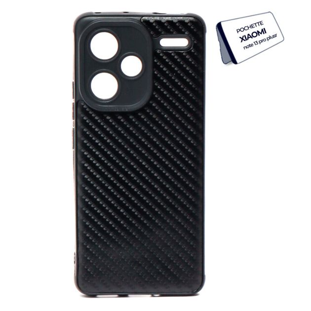 Original Cache Batterie Vitre Arrière Noir Minuit pour Xiaomi Redmi Note 13 Pro