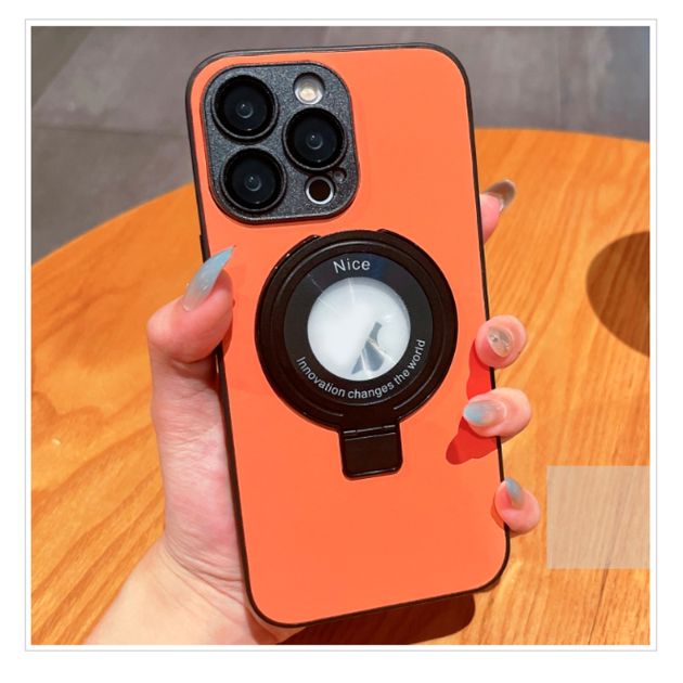 Coque pour iPhone 15, Antichoc Rigide avec Support Anneau Magnétique