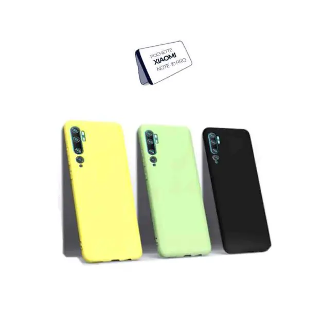 Cache Batterie (vitre Arrière) Vert Pour Xiaomi Mi Note 10/10 Pro - Neuf Générique