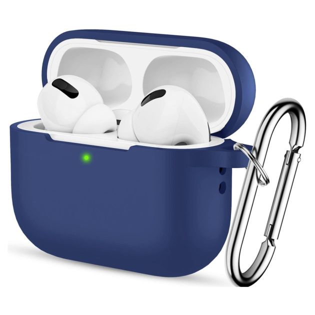 Étui Silicone Pour AirPods Pro 2 Avec Cordon Porte-clés – Protection Tout En Douceur