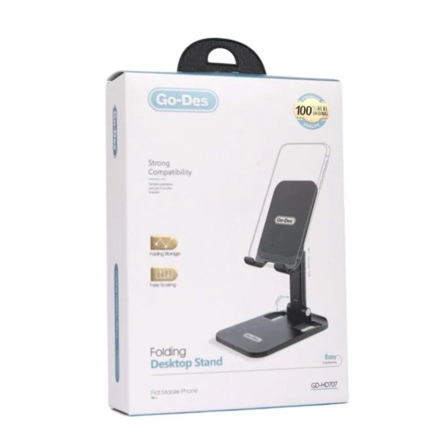 Lot De 4 Supports Téléphone Portable Pliables - Angle Réglable, Universel 3.5-8 Pouces, Plastique PP, Portable, Pour Bureau, Voyage, Mains Libres