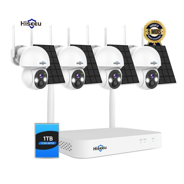 Caméra HD-IP 4G GSM Intelligente Infrarouge Solaire Et Sur Batterie Cloud 2 0 Megapixel Full Hd 1920x1080p Ys8 Blanc