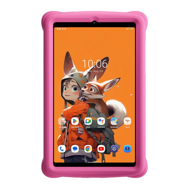Tablette Enfants 10 Pouces Semeakoko Android 14 - 10Go RAM 64Go ROM Avec Étui Et Contrôle Parental