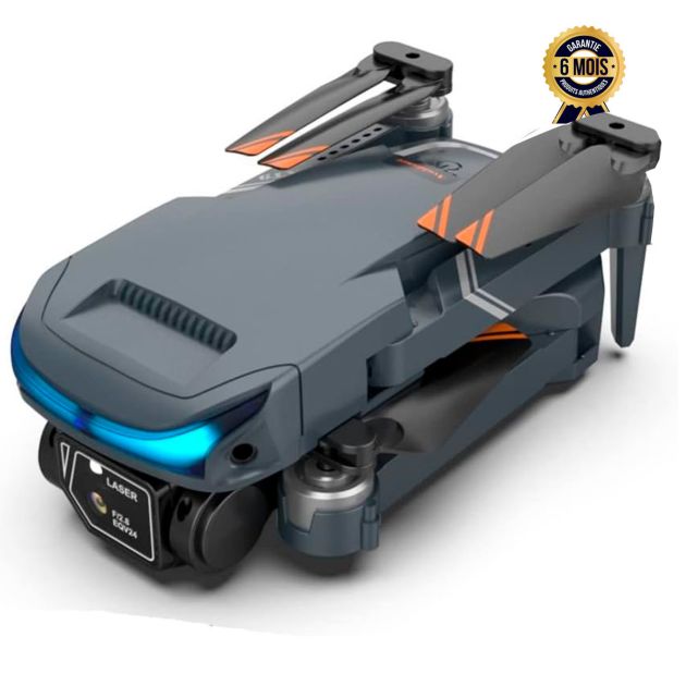 Mini drone 4k hd double caméra photographie aérienne fpv wifi pliage