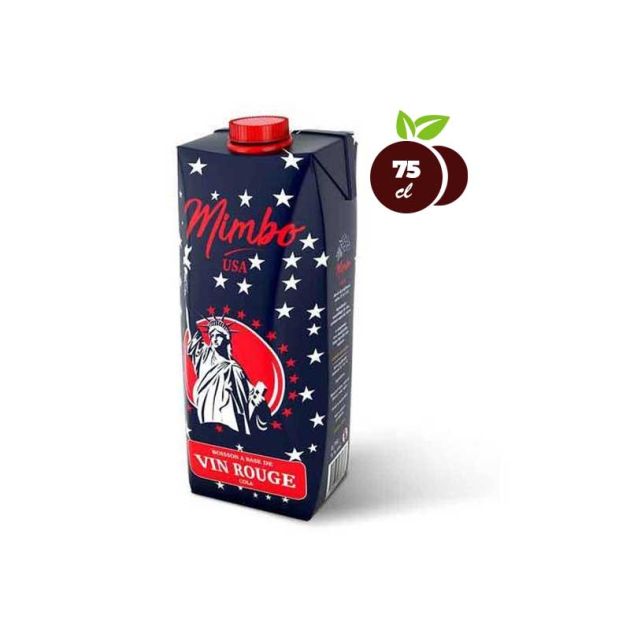 Mimbo USA - Vin Rouge - 75 cl | Glotelho Cameroun