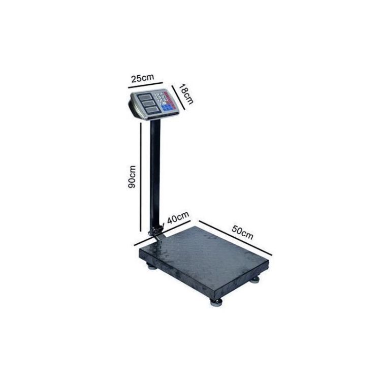 Professional electronic scale with digital display - 500KG | Glotelho Cameroon