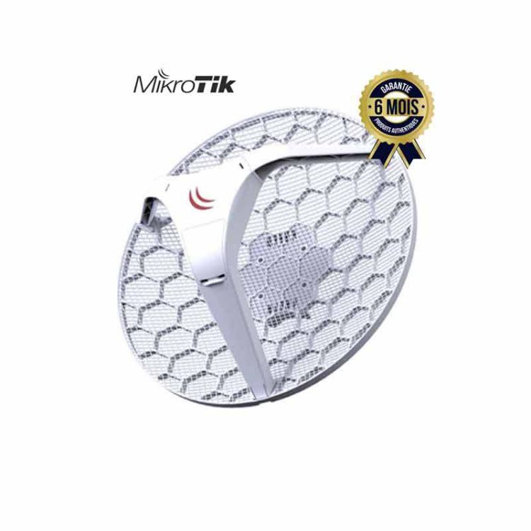  Mikrotik LHG 5 - Antenne intégrée CPE / point à point 24,5 dBi 5 GHz| Glotelho Cameroun