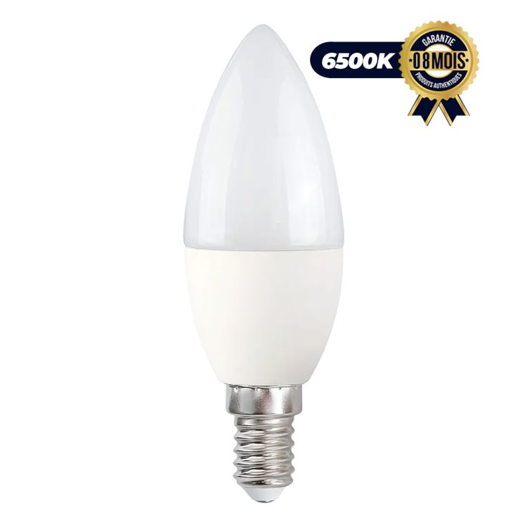 Ampoule LED 5W - Lumière blanche - FSL E14 - 6500K 