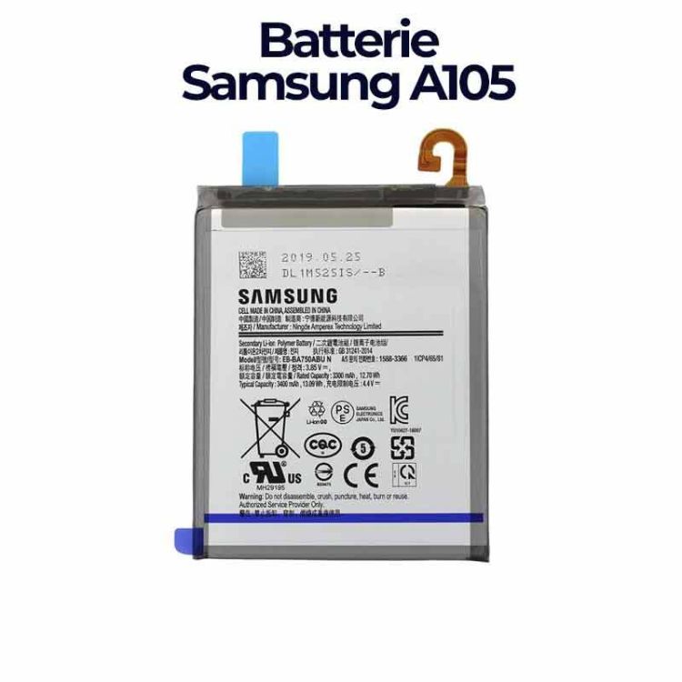 Remplacez votre  batterie Samsung A105 - bon prix | Glotelho Cameroun