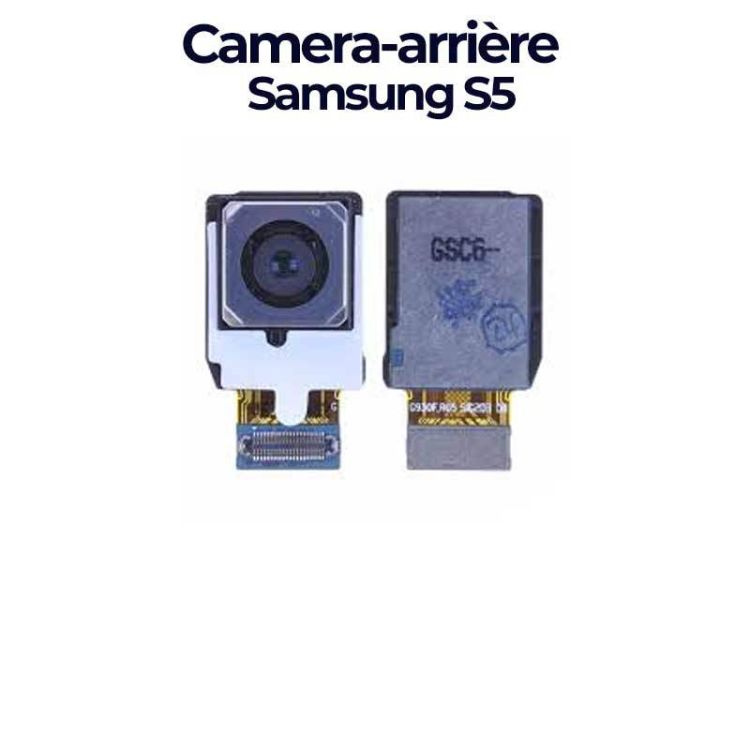 Pièce de  rechange d'origine caméra  - arrière Samsung S5 