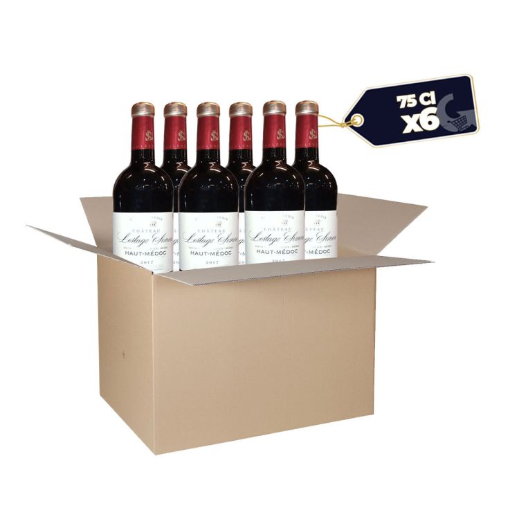 Carton de 6 Bouteilles de Vin Rouge Chateaux Lestage Simon - 75cl | Glotelho Cameroun