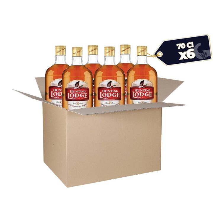 Hunting Lodge Whisky - 70cl - Box of 6 Bottles | Glotelho Cameroon
