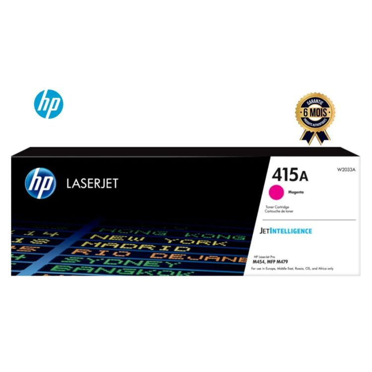 Cartouche de toner (W2033A) - prix en fcfa - HP 415A - Magenta original - LaserJet - 6 Mois| Glotelho Cameroun