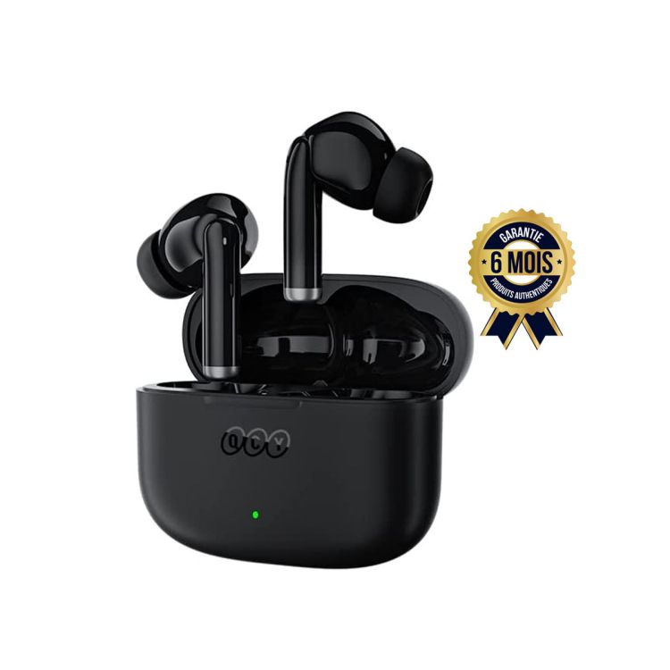 Wireless headphones - QCY T19- Black | Glotelho Cameroon