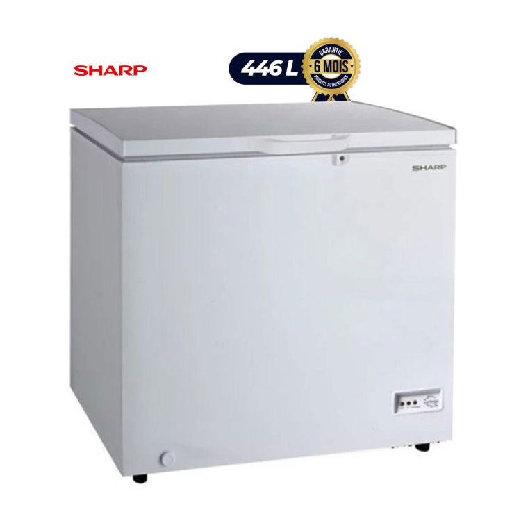 Chest Freezer - Sharp - SCF-K580X-WH2 - 446 L - White | Glotelho Cameroon