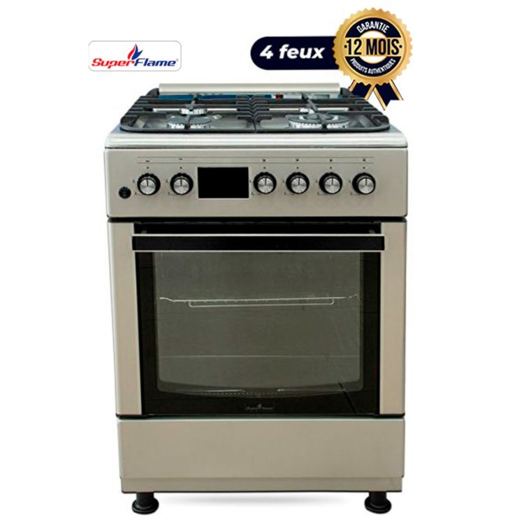 Cuisinière à gaz 4 feux - Super Flame prix Cameroun