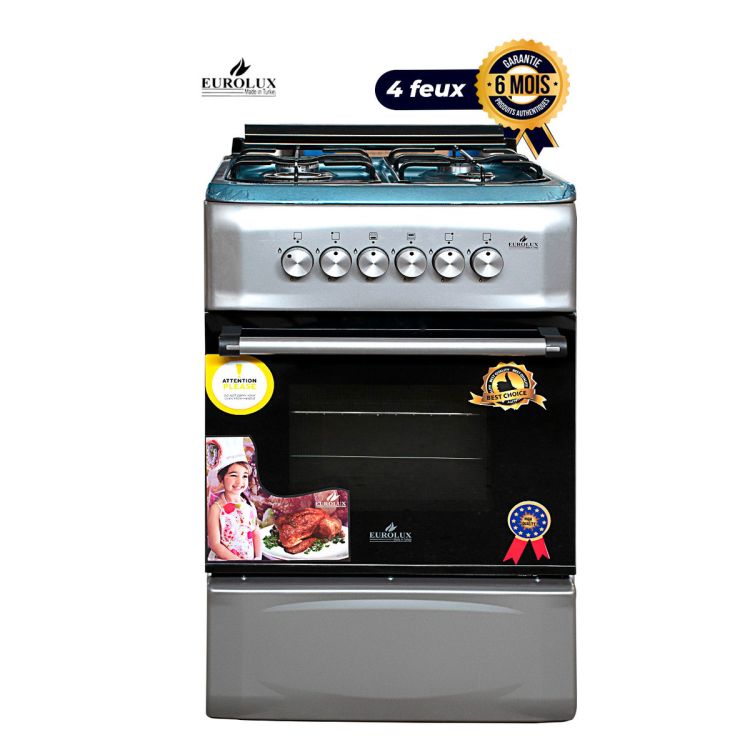 Gas cooker EUROLUX 4 Burners price Cameroon