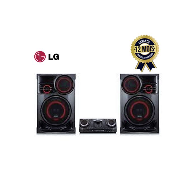 Baffle - Système de divertissement - LG XBOOM avec Effets DJ et Karaoké - CL98 - 3500W - Noir - 12mois|Glotelho Cameroun