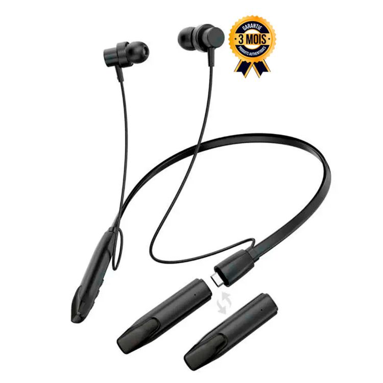 Ecouteur filaire bluetooth - GREEN LION Sevilla - Bluetooth V5.4 - Avec batterie de rechange