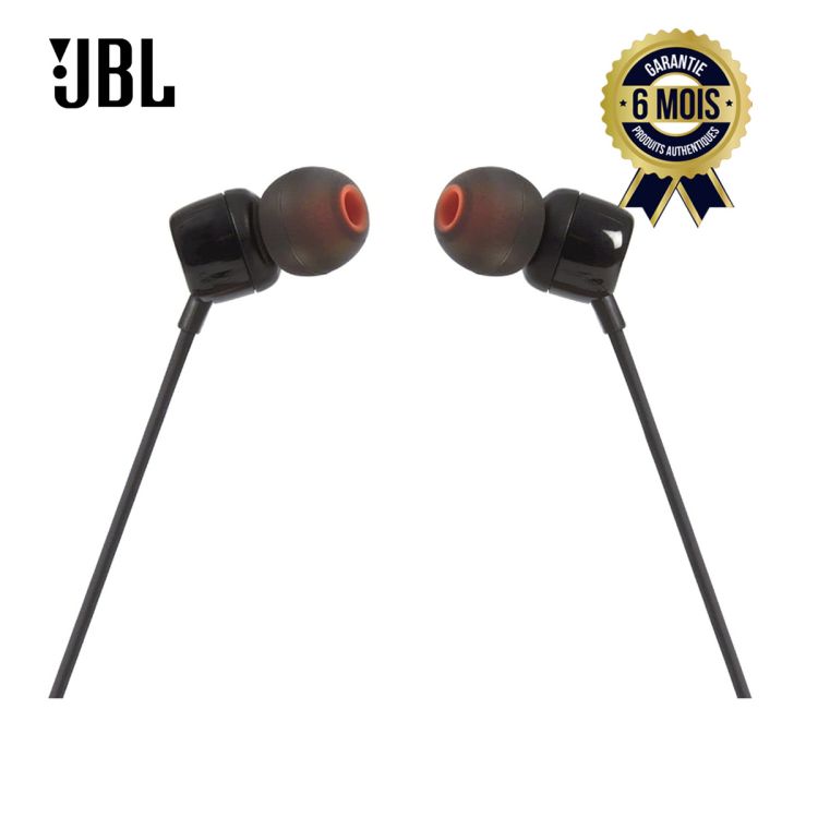 Ecouteurs filaires - JBL TUNE 110 - Écouteurs intra-auriculaires - 06 mois