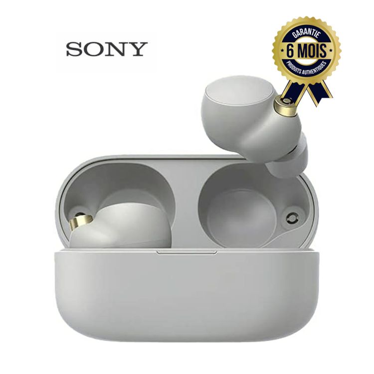 Casque sans fil - Sony Wf-1000Xm4 - Bluetooth V5.2 - Jusqu'à 24 heures d'autonomie - IPX4 | Glotelho Cameroun