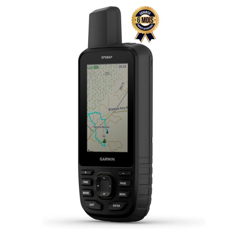 Garmin GPSMAP 67 – GPS Portable Robuste, Multi-GNSS, Cartes Topographiques & Imagerie Satellite – Autonomie Longue – Étanche IPX7 – Garantie 6 Mois