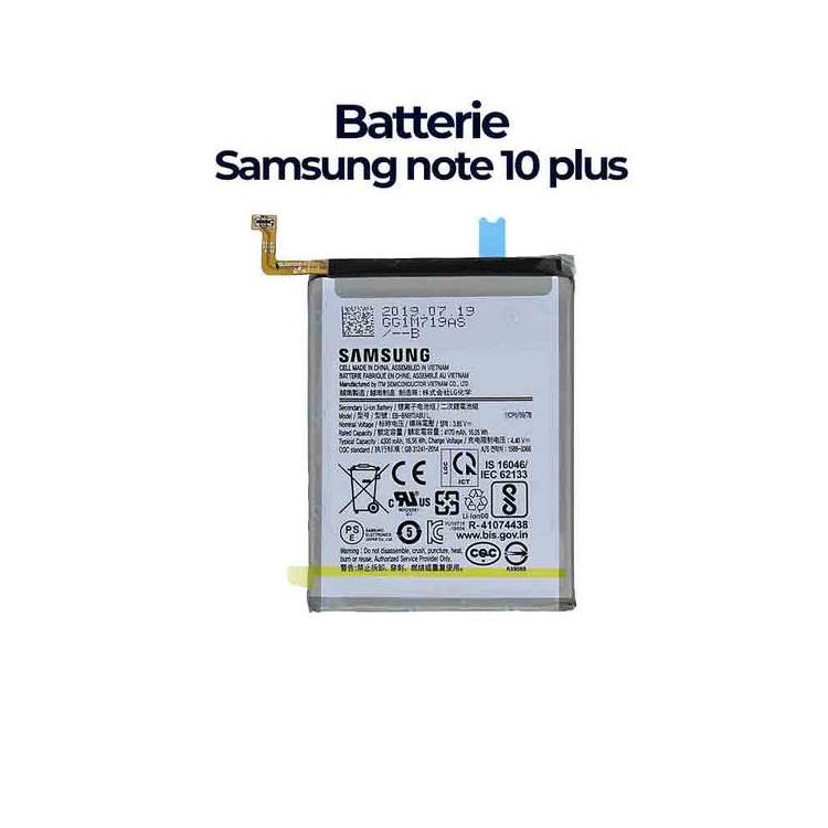 Batterie Pour Samsung note 10 plus - Pièce de  rechange d'origine