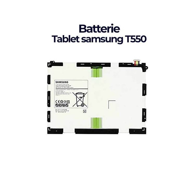 Batterie Pour  Tablette Samsung T550 - Pièce de rechange d'origine | Glotelho Cameroun