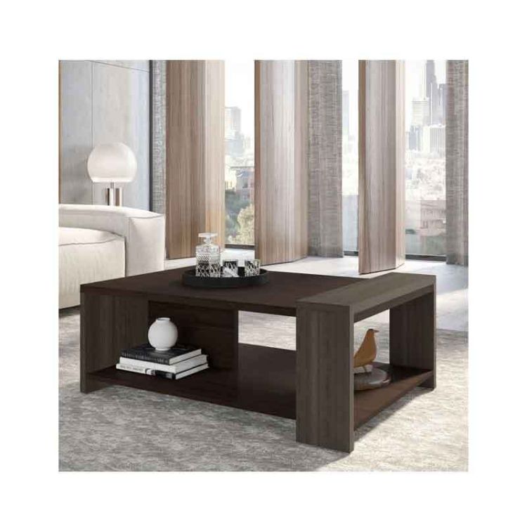 Table basse rectangulaire  - G-2576 -  Avec séparation au dessus - Bois - prix bas  | Glotelho Cameroun