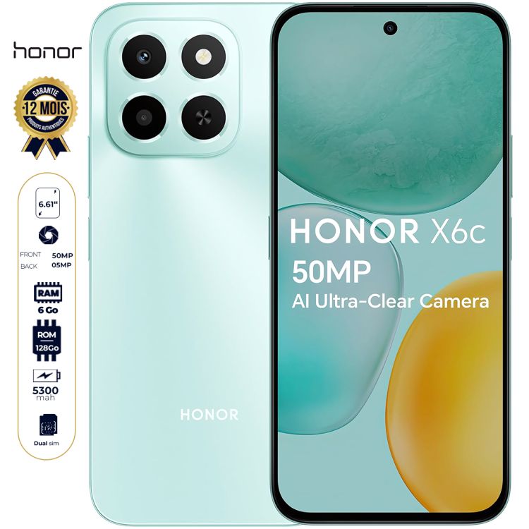 Honor X6c sur Glotelho