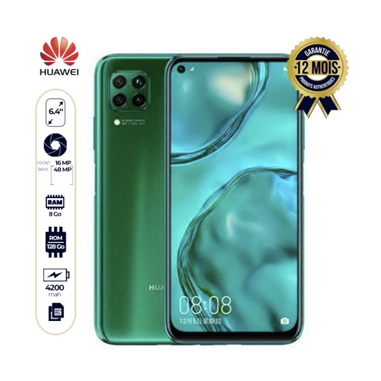 Huawei Nova 7i - Prix en fcfa Cameroun - 128Go/8Go  Ram - batterie 4200 mAh |Glotelho