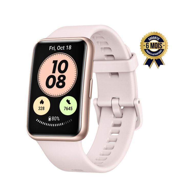 Huawei Watch Fit - Smartwatch - 1.64" Amoled Touch Screen - 280 × 456 Pixels - Waterproof 50 m - 4 GB - Bluetooth 5.0 - 180 mAh - 10 Days Battery Life