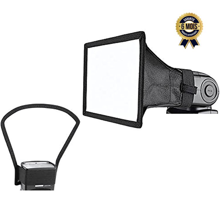 Kit de boîte à lumière flash Speedlite et diffuseur de réflecteur - Pour appareils photo reflex numériques - 6 Mois