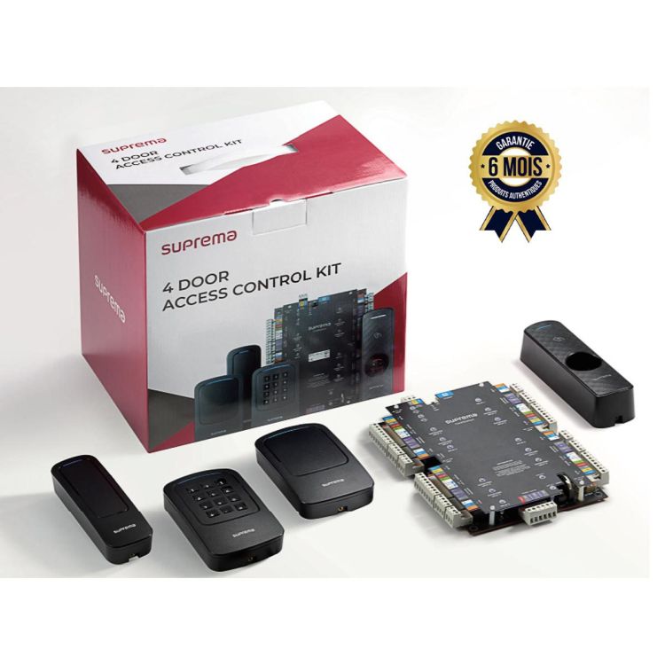 Kit de contrôle d'accès Prix en fcfa - Kit Suprema CoreStation - Contrôle d'accès 4 Portes| Glotelho Cameroun