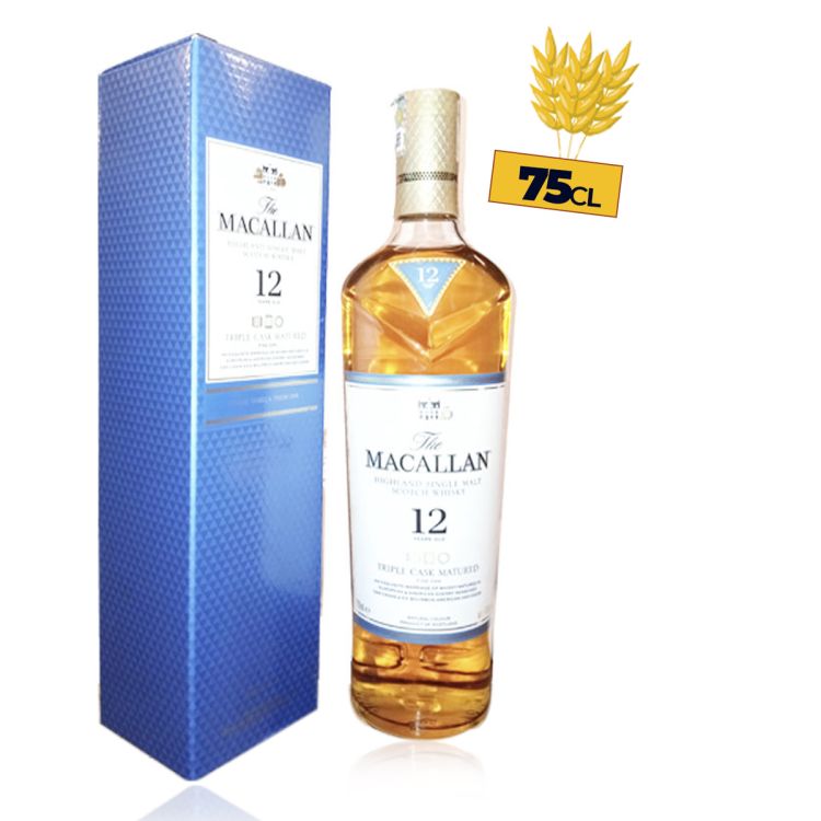  Whisky Macallan Single Malt 12 years - 75cl - (Price en fcfa) | Glotelho Cameroon