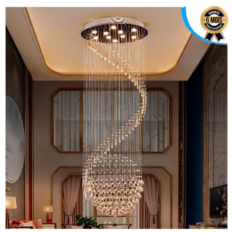 Luxury crystal chandelier - 120 cm high sold at Cameroon price