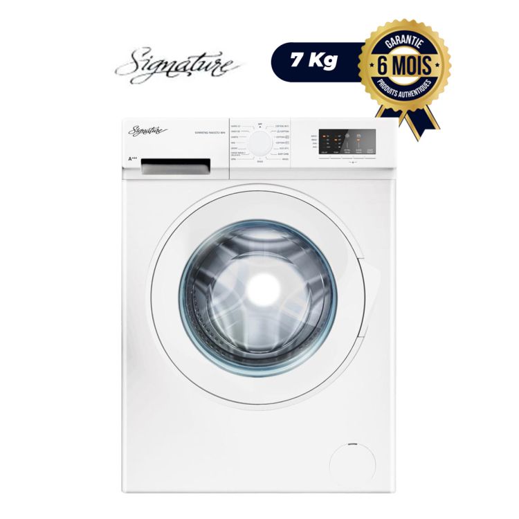 Automatic white washing machine SIGNATURE - 7 Kg