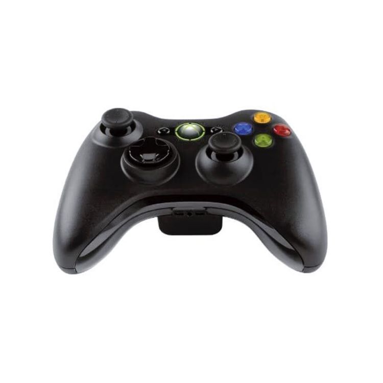 Manette sans Fil Microsoft pour Xbox 360 - Compatible PC - Noir | Glotelho Cameroun