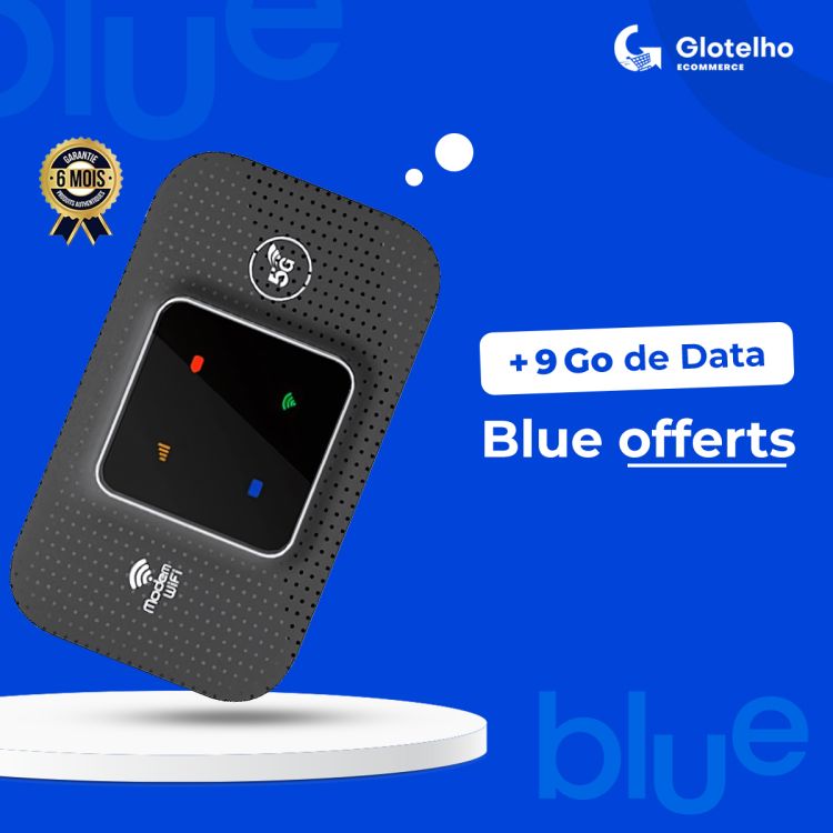 Modem Mobile TopLink HW55 + 9Go de Data Offert Blue 