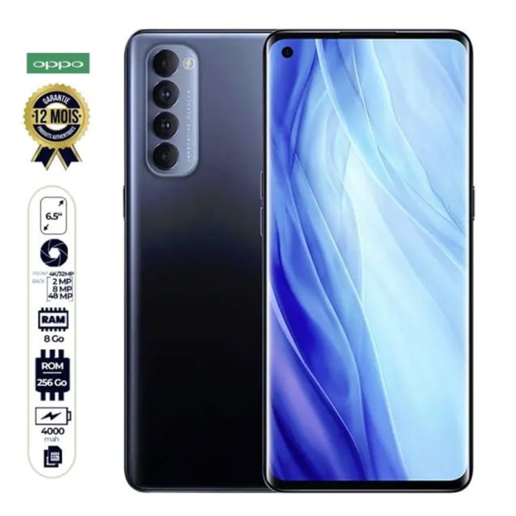 Oppo Reno4 Pro - 256 Go prix Cameroun en fcfa chez Glotelho